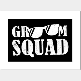 Groom Squad Groomsmen Funny Stag Bachelor Party Posters and Art